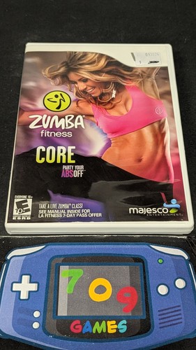 Zumba fitness core - fitness, nintendo