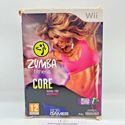 Zumba fitness core - fitness, nintendo