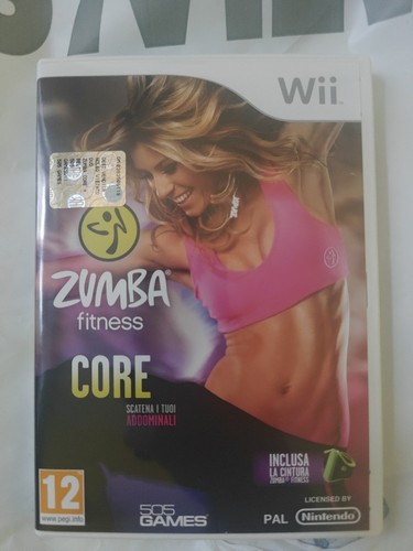 Wii zumba fitness core - zumba, +