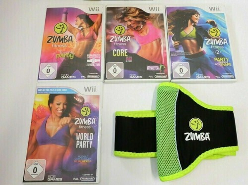 Nintendo wii zumba core - 1,, 2,